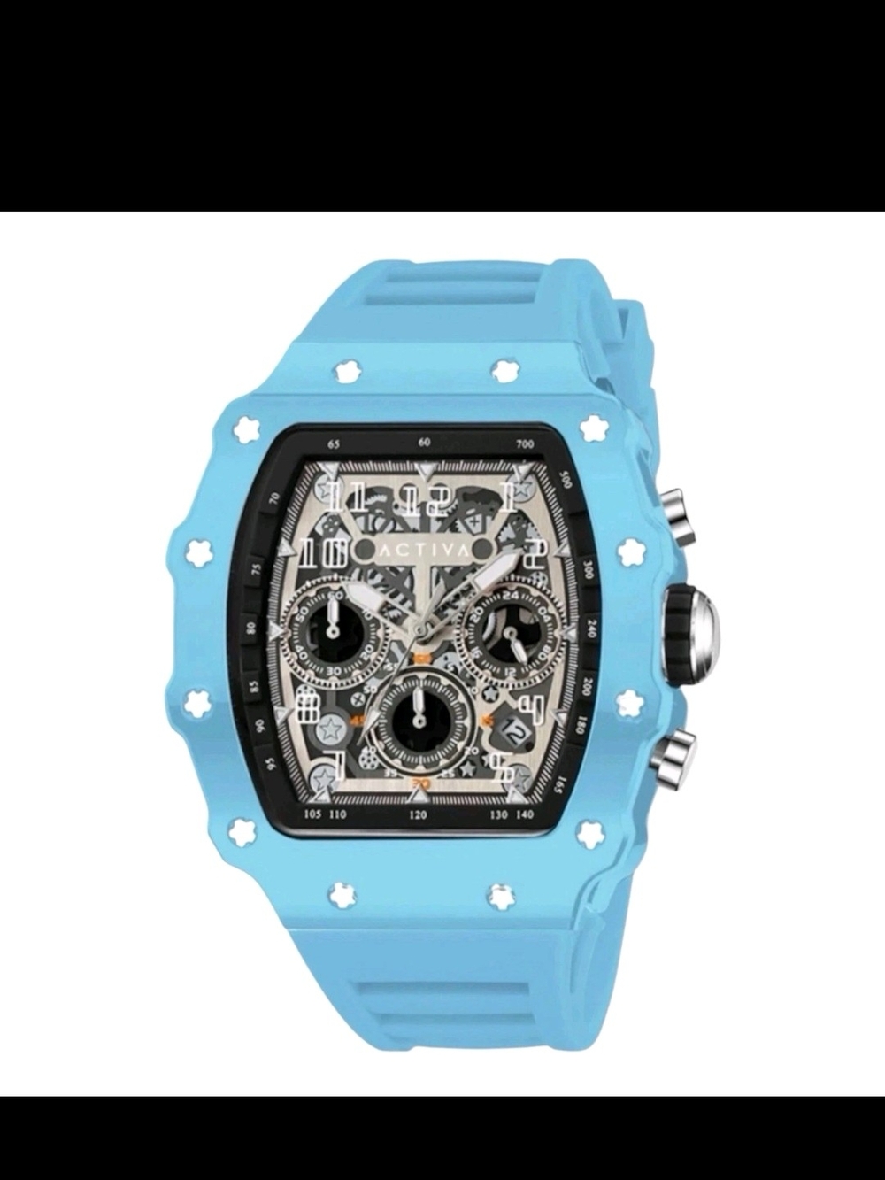 Invicta - Activa Fury X - Men's Watch w/ Skeleton Dial - Blue (ACW2305-017)